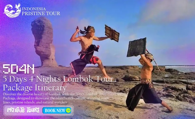 5 Days 4 Nights Lombok tour package itinerary overview