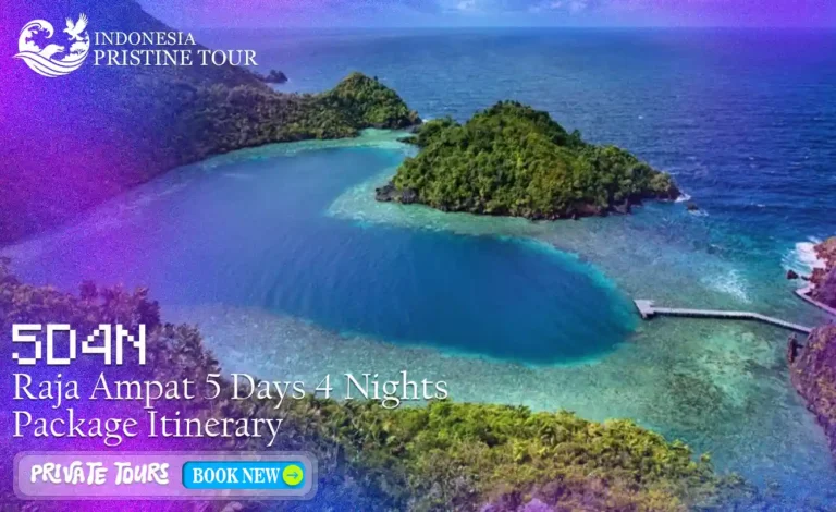 Raja Ampat 5 Days 4 Nights Tour – island hopping, snorkeling, and scenic viewpoints