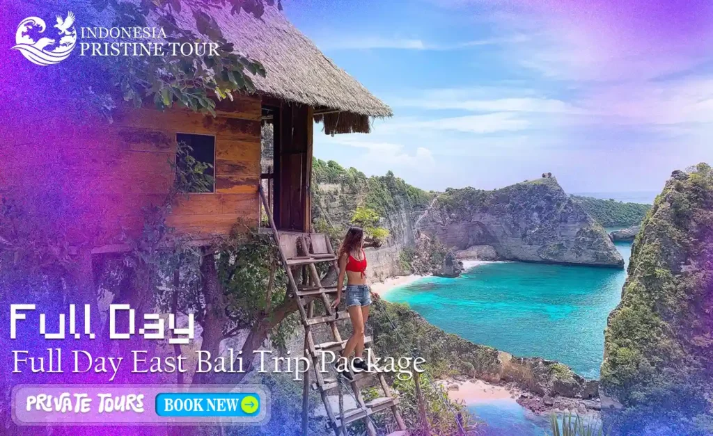 Full day East Bali trip package itinerary featuring temples, water palaces, and scenic landscapes