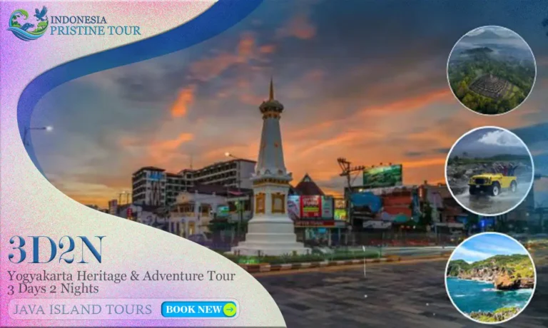 Yogyakarta Heritage & Adventure Tour – Borobudur, Gunungkidul beaches, Elo River rafting, Mount Merapi Jeep tour